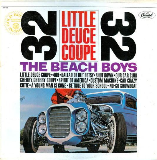 The Beach Boys : Little Deuce Coupe (LP, Album, RE, Jac)