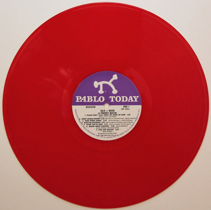 Ella* And Basie* : A Perfect Match (LP, Album, Red)