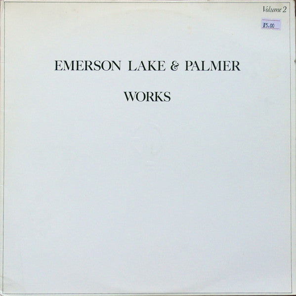 Emerson Lake & Palmer* : Works (Volume 2) (LP, Album)