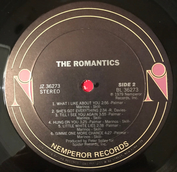 The Romantics : The Romantics (LP, Album)