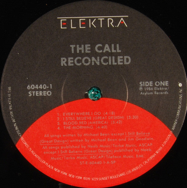 The Call : Reconciled (LP, Album, SP )