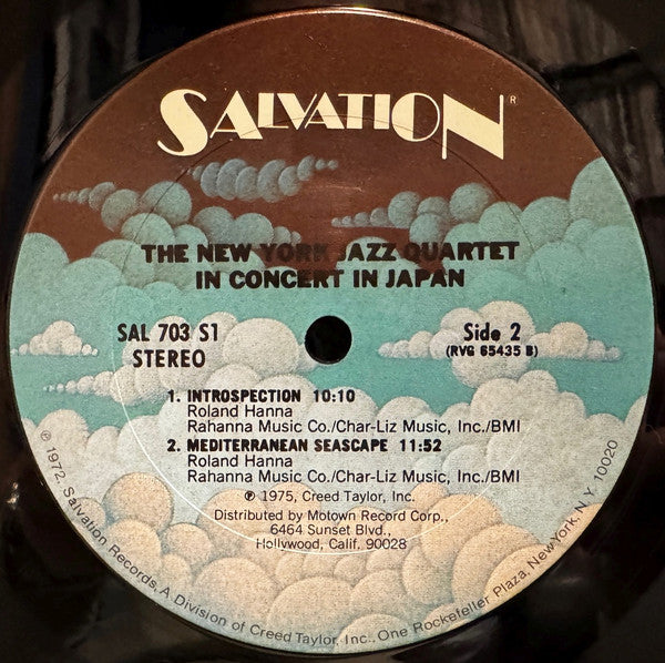 New York Jazz Quartet : In Concert In Japan (LP, Album)