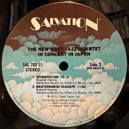 New York Jazz Quartet : In Concert In Japan (LP, Album)
