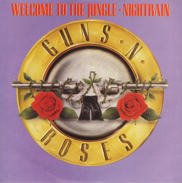 Guns N' Roses : Welcome To The Jungle / Nightrain (7", Single)