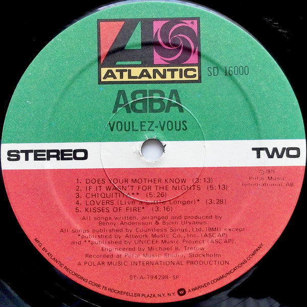 ABBA : Voulez-Vous (LP, Album, SP)