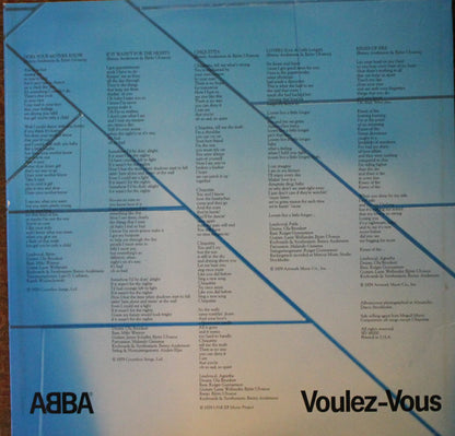 ABBA : Voulez-Vous (LP, Album, SP)