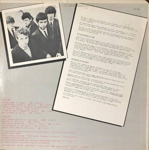 Them (3) : Backtrackin' (LP, Comp, Wad)