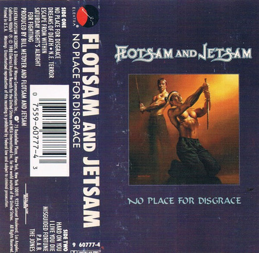 Flotsam And Jetsam : No Place For Disgrace (Cass, Album, SR,)