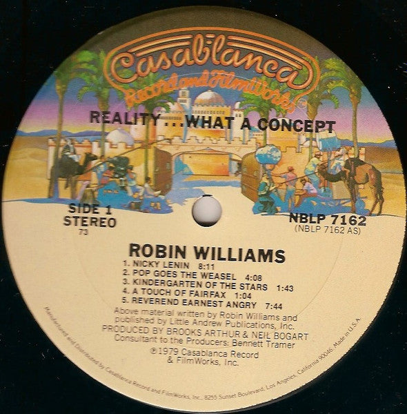 Robin Williams : Reality... What A Concept (LP, Album, Club)
