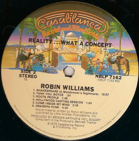 Robin Williams : Reality... What A Concept (LP, Album, Club)
