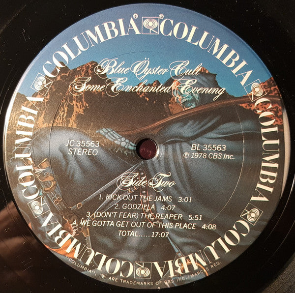 Blue Öyster Cult : Some Enchanted Evening (LP, Album, Pit)