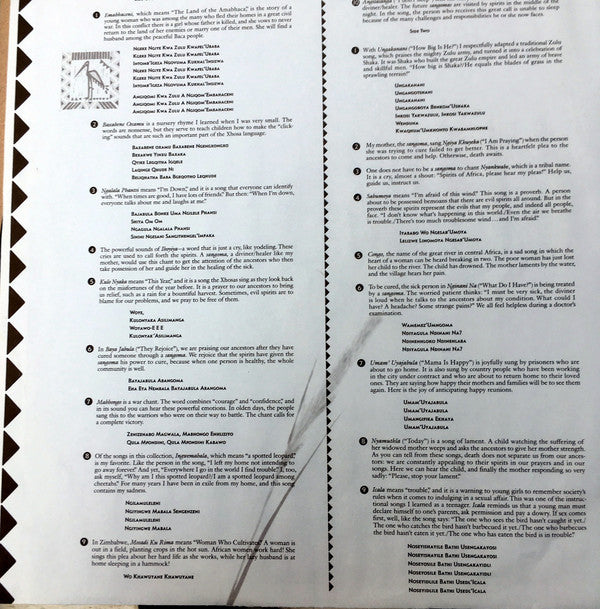 Miriam Makeba : Sangoma (LP, Album, All)