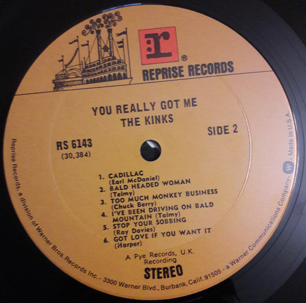 The Kinks : You Really Got Me (LP, Album, RE)
