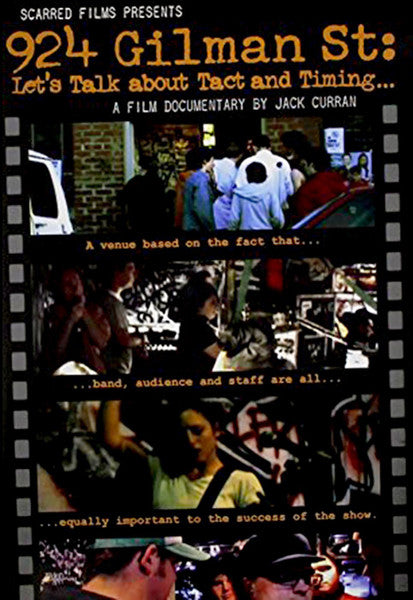 Various : 924 Gilman St: Let’s Talk About Tact & Timing... (DVD, NTSC)