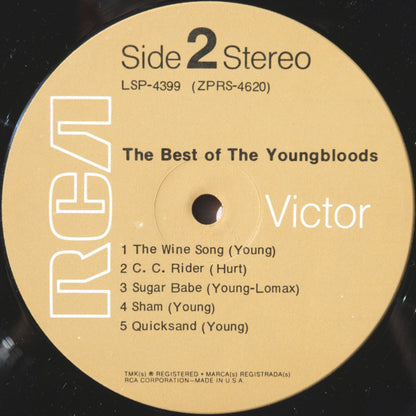 The Youngbloods : The Best Of The Youngbloods (LP, Comp, RP, Ind)
