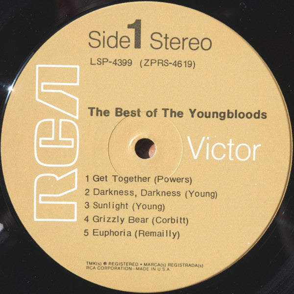 The Youngbloods : The Best Of The Youngbloods (LP, Comp, RP, Ind)