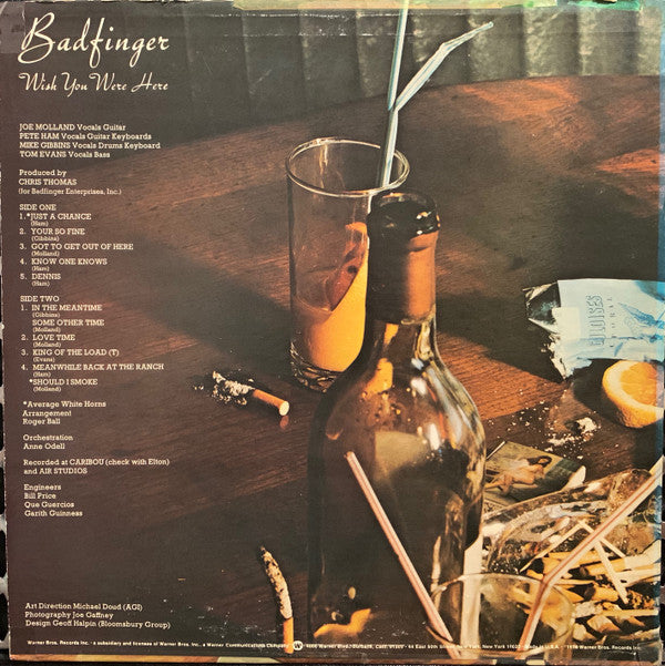 Badfinger : Wish You Were Here (LP, Album, San)