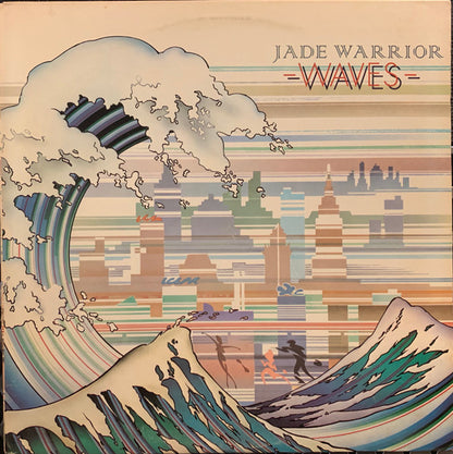 Jade Warrior : Waves (LP, Album, Gol)
