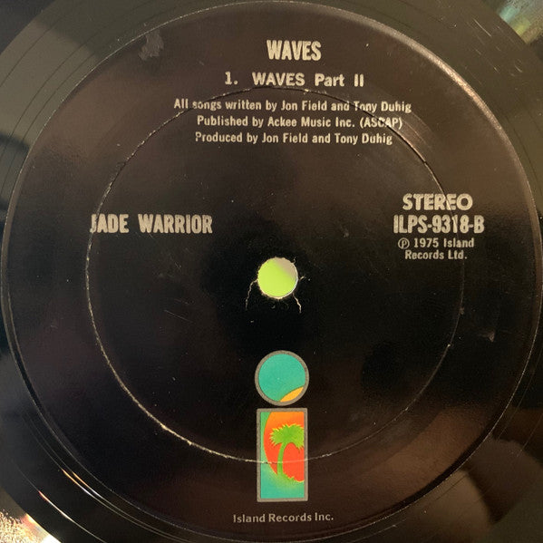 Jade Warrior : Waves (LP, Album, Gol)