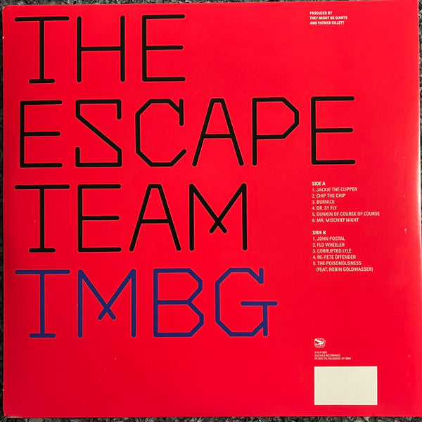 They Might Be Giants : The Escape Team (LP, Album, Yel)