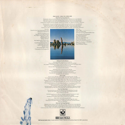 Pink Floyd : Wish You Were Here (LP, Album)