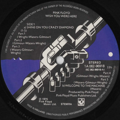 Pink Floyd : Wish You Were Here (LP, Album)
