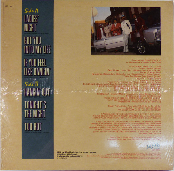 Kool And The Gang* : Ladies' Night (LP, Album, Club)