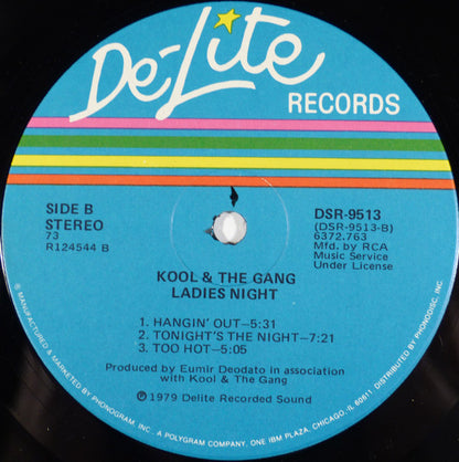 Kool And The Gang* : Ladies' Night (LP, Album, Club)