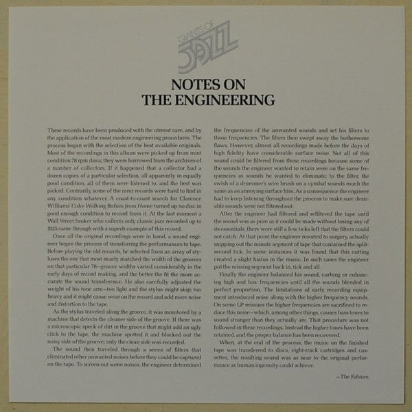 Louis Armstrong : Giants Of Jazz: Louis Armstrong (3xLP, Comp, Ter + Box)