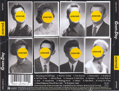 Green Day : Nimrod. (HDCD, Album, RP)