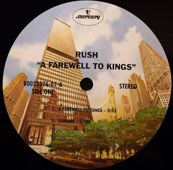 Rush : A Farewell To Kings (LP, Album, RE, RM, 180)