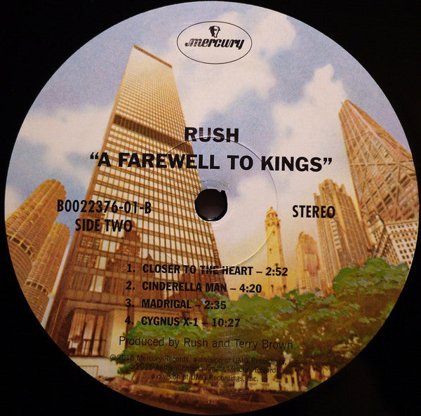 Rush : A Farewell To Kings (LP, Album, RE, RM, 180)