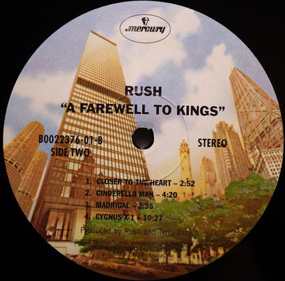 Rush : A Farewell To Kings (LP, Album, RE, RM, 180)