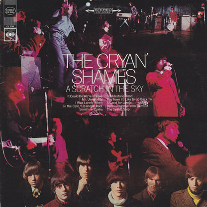 The Cryan' Shames : A Scratch In The Sky (LP, Album, Ter)