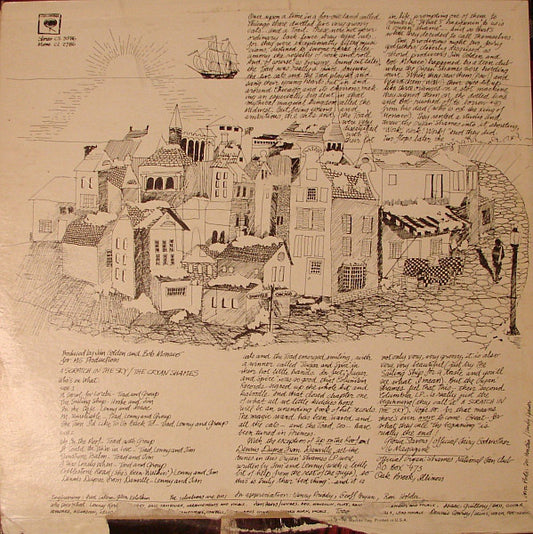 The Cryan' Shames : A Scratch In The Sky (LP, Album, Ter)