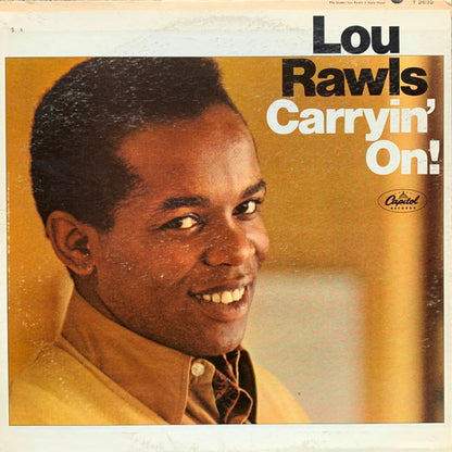 Lou Rawls : Carryin' On! (LP, Album, Mono, Scr)