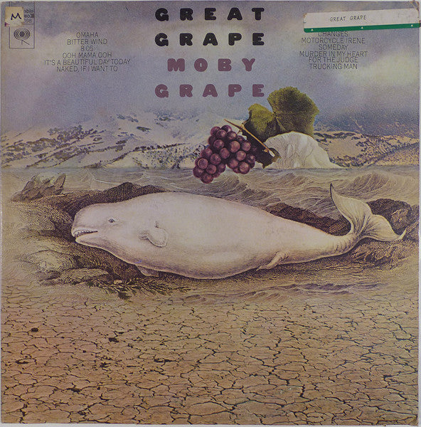 Moby Grape : Great Grape (LP, Comp, Pit)