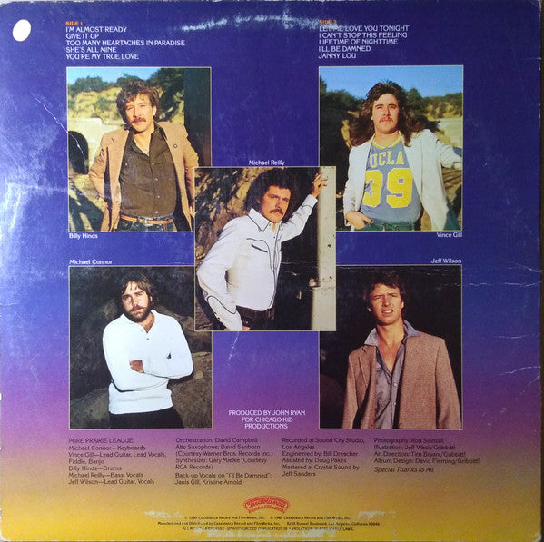 Pure Prairie League : Firin' Up (LP, Album, 26 )