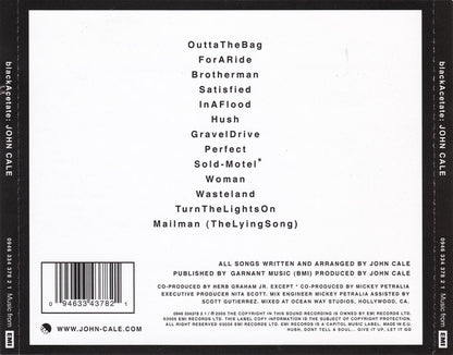 John Cale : Black Acetate (CD, Album)