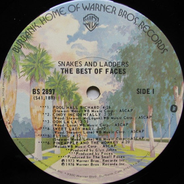 Faces (3) : Snakes And Ladders / The Best Of Faces (LP, Comp, Jac)