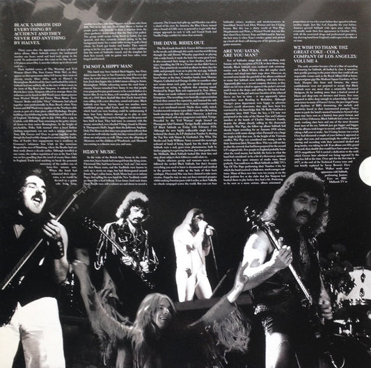 Black Sabbath : The Best Of Black Sabbath (4xLP, Comp, Ltd, Num)