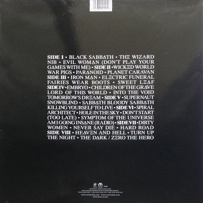 Black Sabbath : The Best Of Black Sabbath (4xLP, Comp, Ltd, Num)