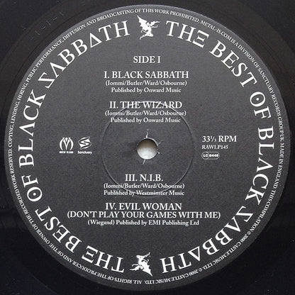 Black Sabbath : The Best Of Black Sabbath (4xLP, Comp, Ltd, Num)