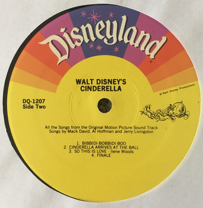 Various : Cinderella (LP, Album, Mono, RE, RP, PRC)