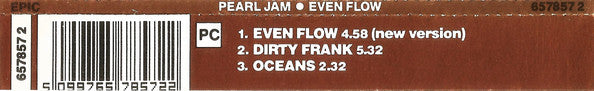 Pearl Jam : Even Flow (CD, Single)