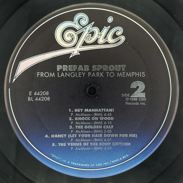 Prefab Sprout : From Langley Park To Memphis (LP, Album, Car)
