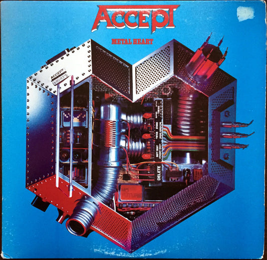 Accept : Metal Heart (LP, Album, Pit)