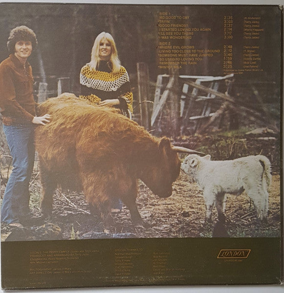 The Poppy Family : Poppy Seeds (LP, Album, Bla)