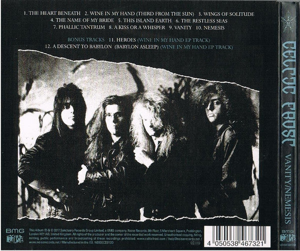 Celtic Frost : Vanity / Nemesis (CD, Album, RE, RM, Dig)