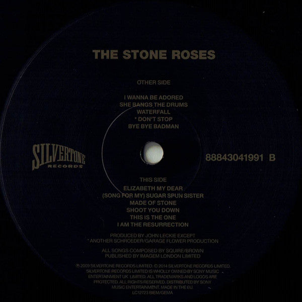 The Stone Roses : The Stone Roses (LP, Album, RE, RP)